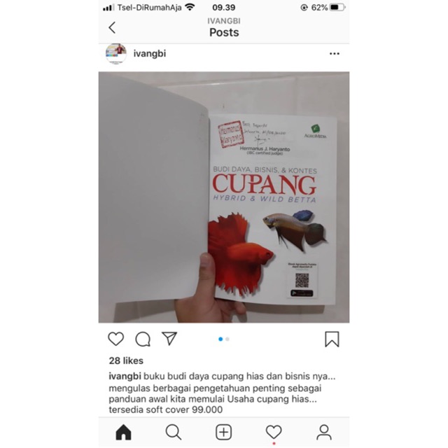 Buku Mengenai Ikan CUpang Hias Budi Daya Bisnis dan kontes