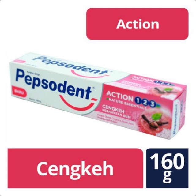 Pepsodent Action 123 Cengkeh 160 g