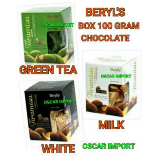 Jual Beryl's Chocolate 100g Box Tiramisu Almond Coklat Original ...