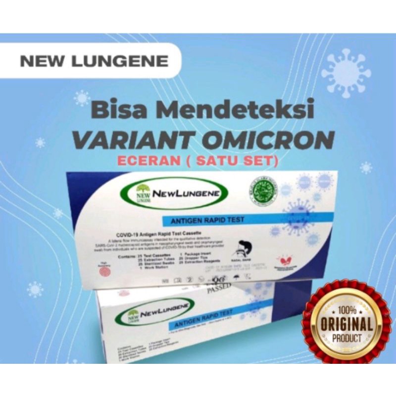 swab test antigen Lungene