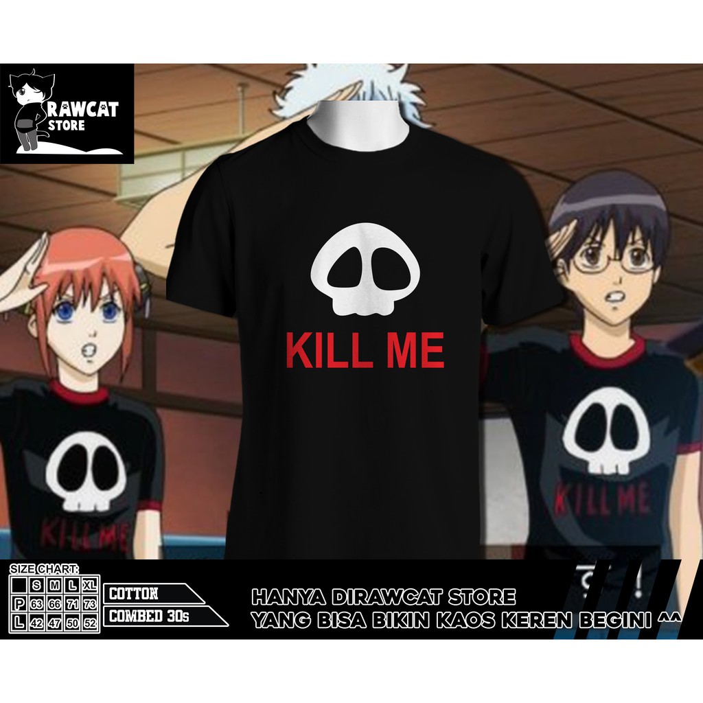 kaos anime gintama kill me