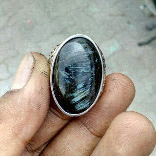 Bulu Macan / Bulu Merak / Pietersite Quartz Rough Corak Mantap