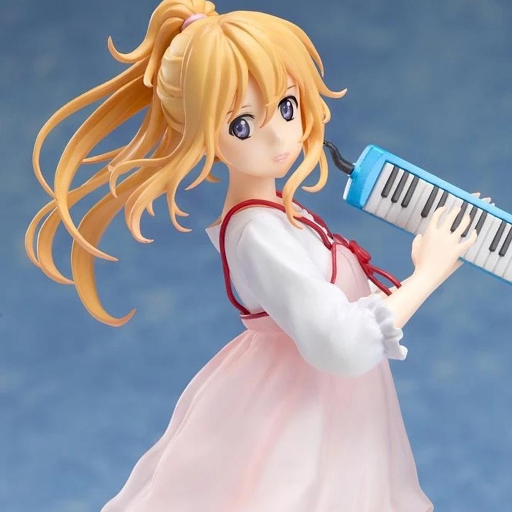 Agustina April is your lie Girl Figure Mainan Model Dekorasi Mobil PVC Liggen In April Action Figure