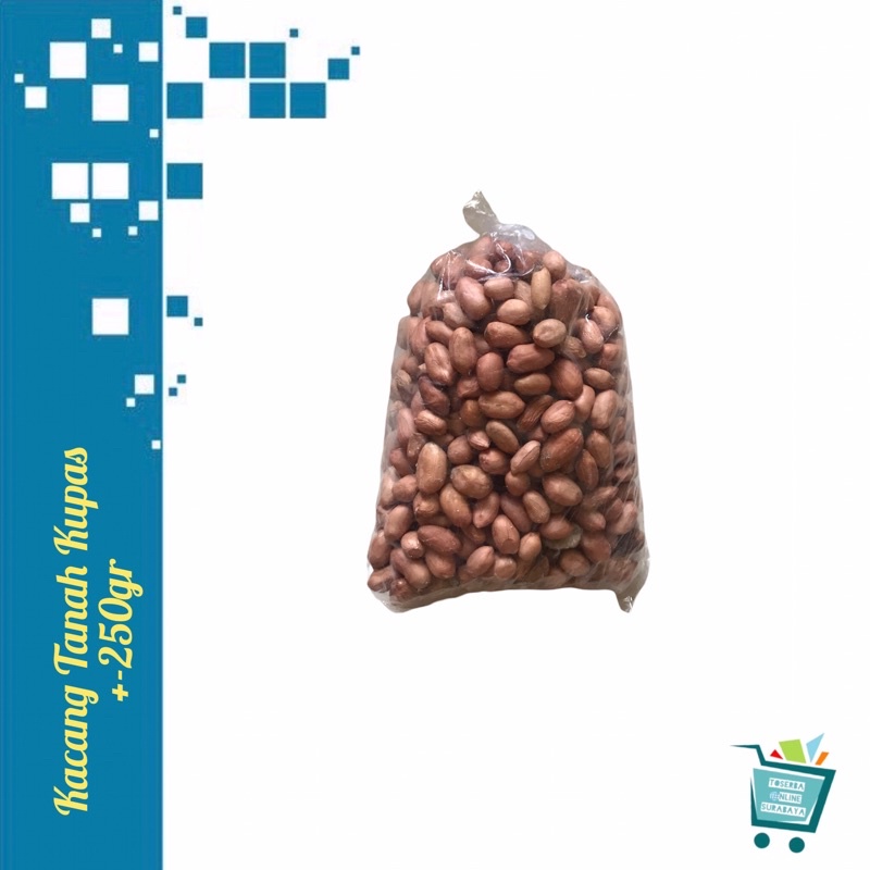 

Kacang Tanah Mentah Siap Pakai 250gr