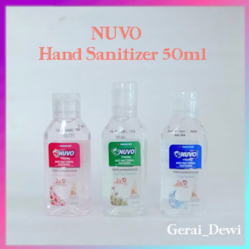 Jual NUVO hand sanitizer 85ml Shopee Indonesia
