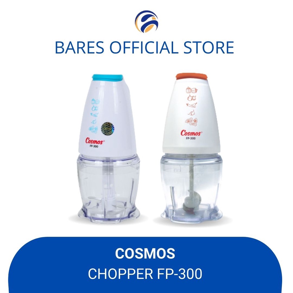 Jual Cosmos food processor blender mini Chopper FP300 300ml 100 watt Original