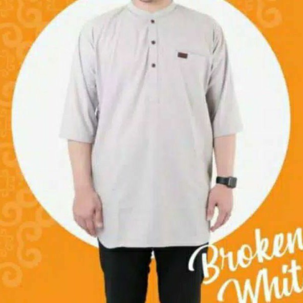 KEMEJA KOKO PRIA 3/4 PAKAIAN MUSLIM MODEL REGLAN [PREMIUM PRODUCT QUALITY]