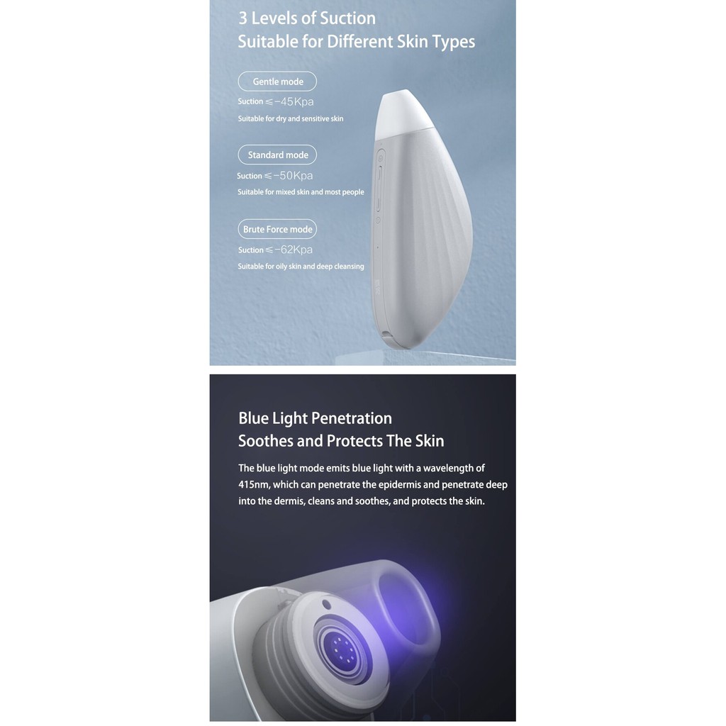 XIAOMI GODNESS Smart Visual Blackheads Remover Suction Instrument
