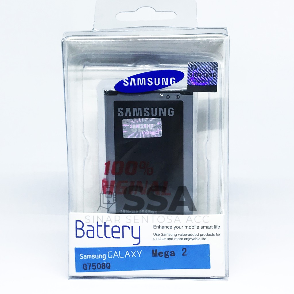 Baterai Original 100% Samsung Galaxy Mega 2 G750 Mega2 G 750 Battery Batre Batrai HP ORI GARANSI