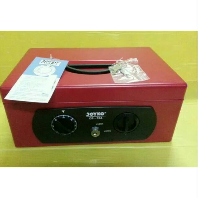 

Cash Box Joyko CB 32A Kunci Ganda Size 31.4 x 22.4 x 13.2 cm