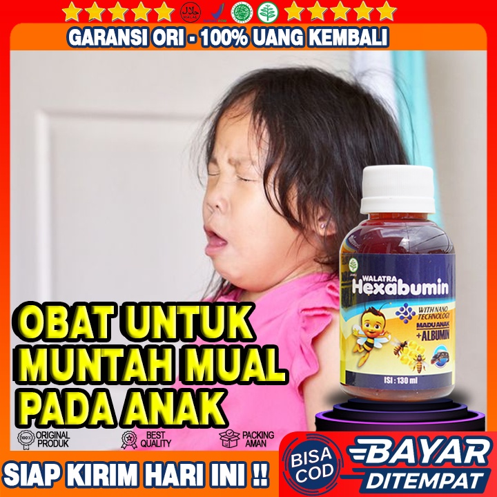 Obat Muntah Mual Mual Pada Anak - Walatra Hexabumin 100% Asli Terbukti Original