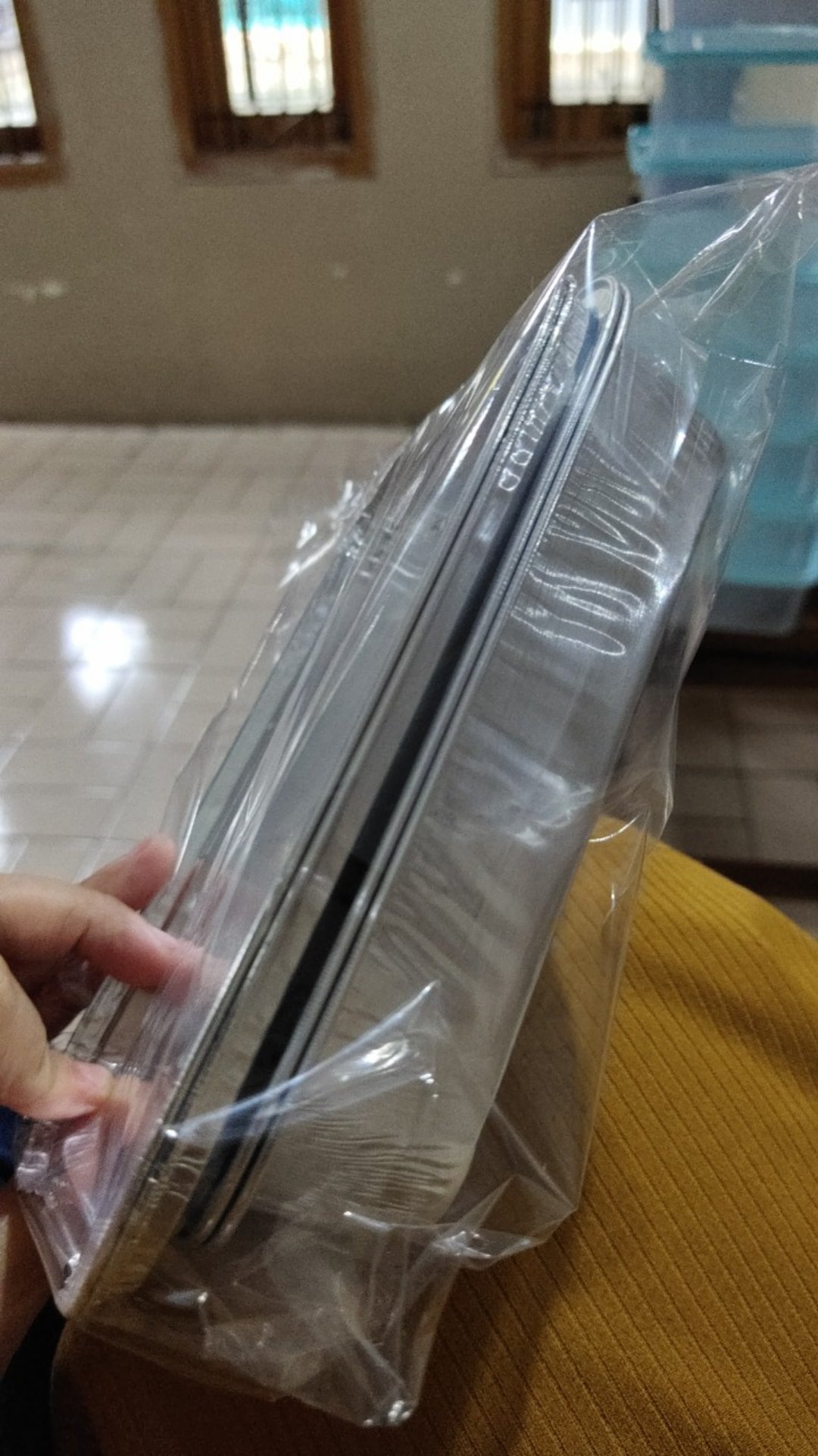 Alumunium Foil Pesawat - Putih & Silver - Dengan Tutup & Tanpa Tutup