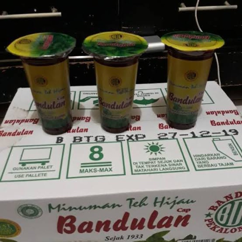 

Teh Bandulan Hijau 240ml isi 24