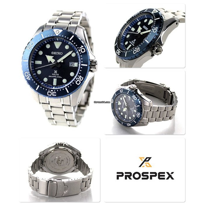 Seiko Prospex SBDJ011J1 Solar Scuba Titanium 200M | Jam Pria SBDJ011