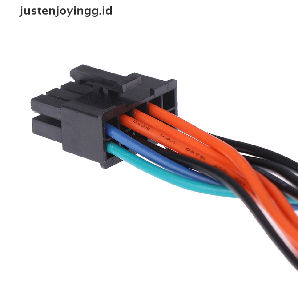 // justenjoyingg.id // 24Pin Female to 10Pin Male Adapter Power Supply Cable Cord for 10PIN Motherboard ~