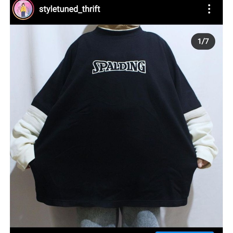 CREWNECK OVERSIZE SPALDING