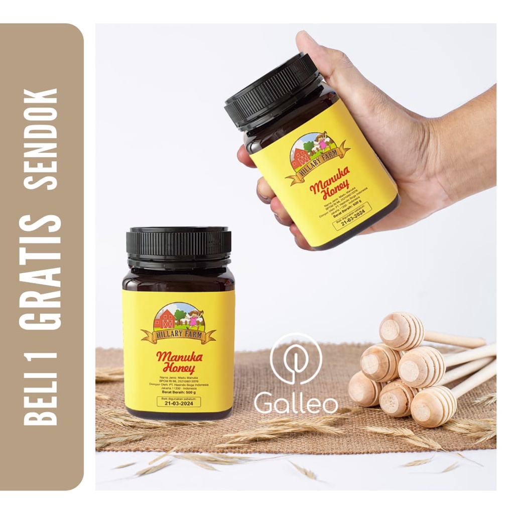 

Manuka Honey Hillary Farm 500 gr NZ