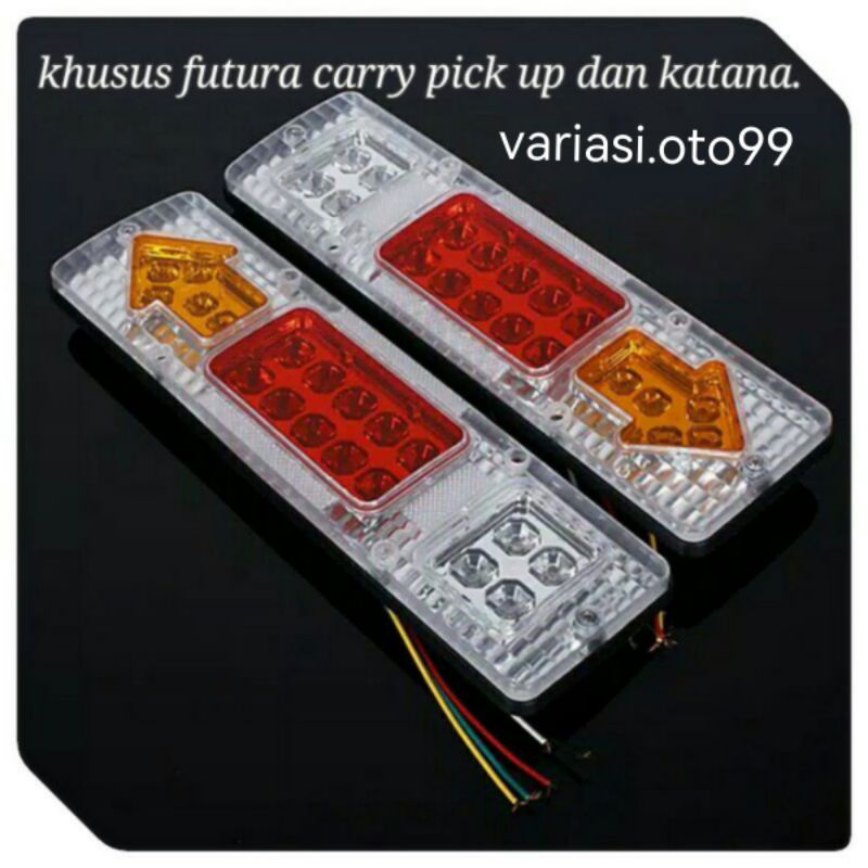 Lampu Belakang Stoplamp LED Universal Pickup Carry Futura Katana L300 DLL