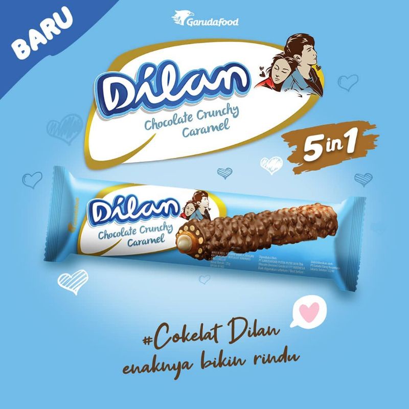 

Dilan Chocolate Crunchy Caramel 5 in 1.
