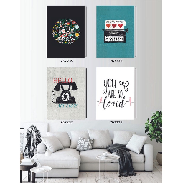 

Buku Tulis / Notebook / A5 Jepang / Love / Set 2754