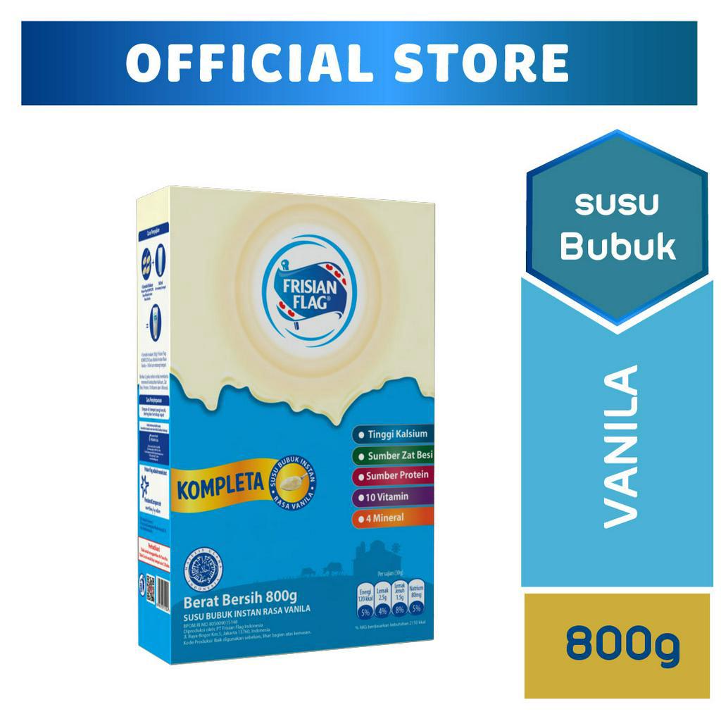 

Frisian Flag Kompleta Susu Bubuk Vanilla 800 gr