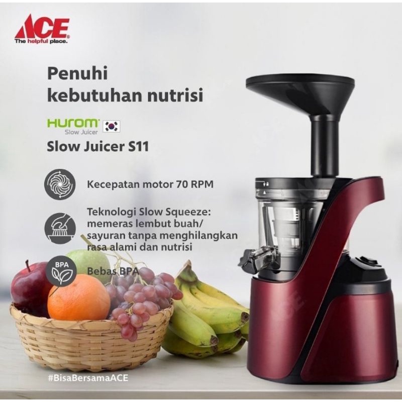 Hurom Slow Juicer s11-Sie01 - UnguWine
