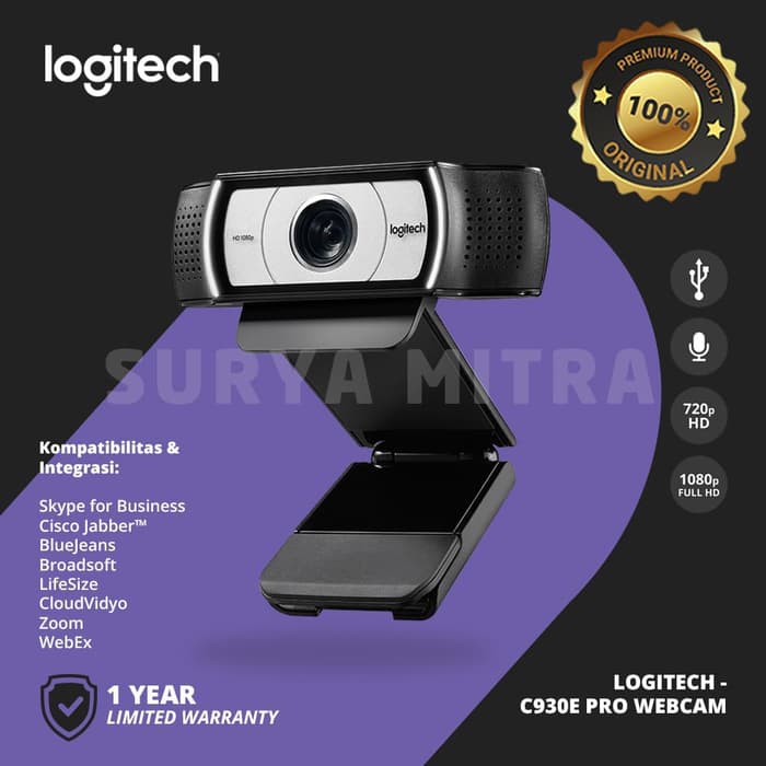 Webcam Logitech C930E / C 930 E