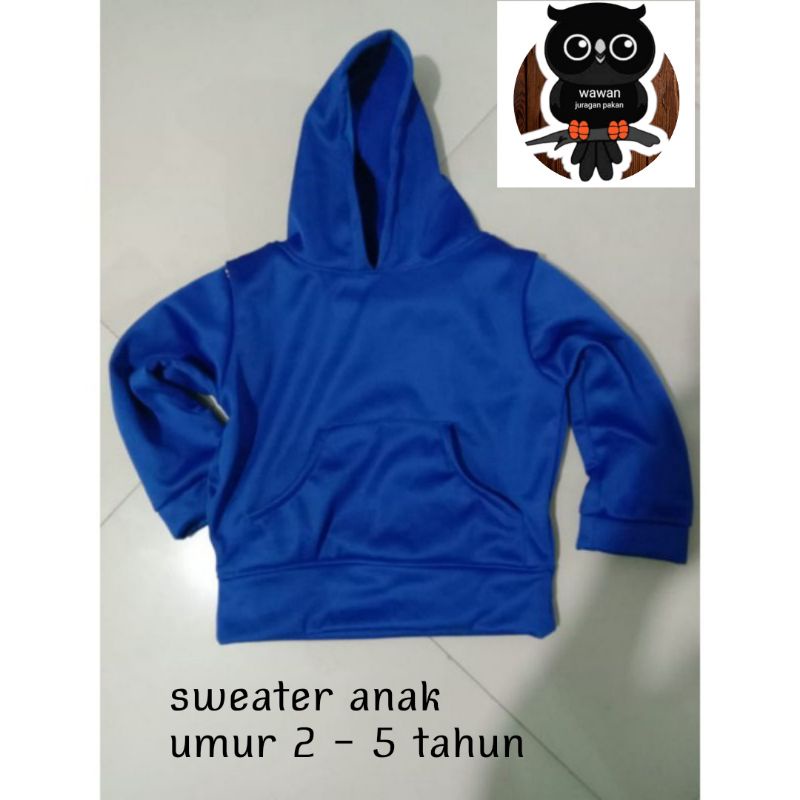 sweater hoodie, jaket anak , sweater anak umur 2 - 5 Tahun