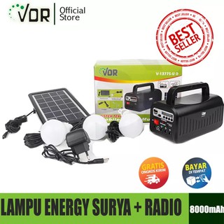 Solar Panel Tenaga Surya Bisa Untuk Pemutar MP 3 & FM
