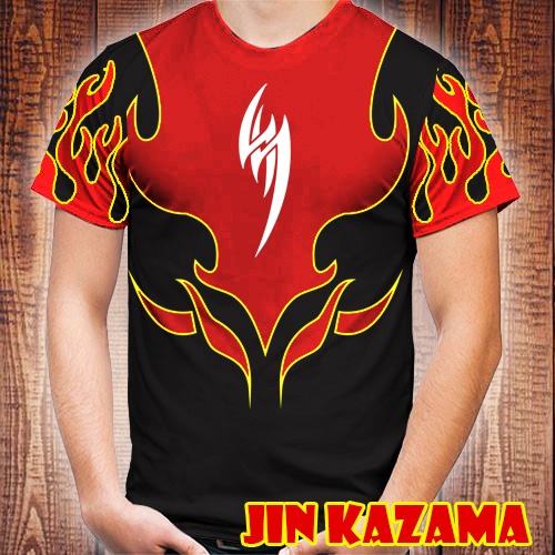 KAOS FULL PRINT JIN KAZAMA