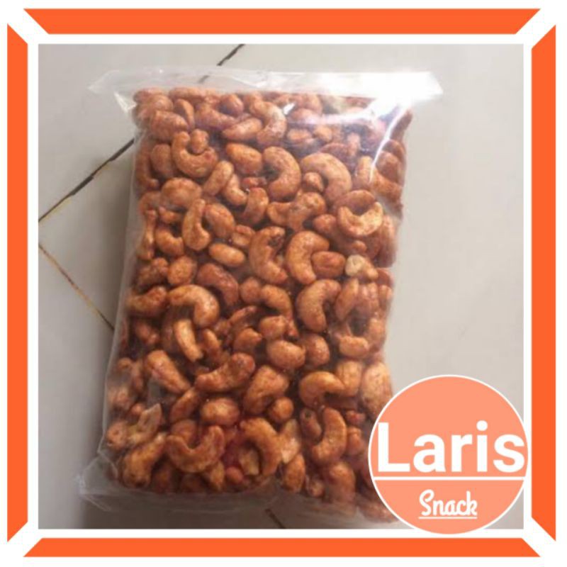 

1 KG Kacang Mete Madu Mede / Mente 4 Varian Rasa Mede Madu, Thailand, Tepung, Wijen /LarisSnack