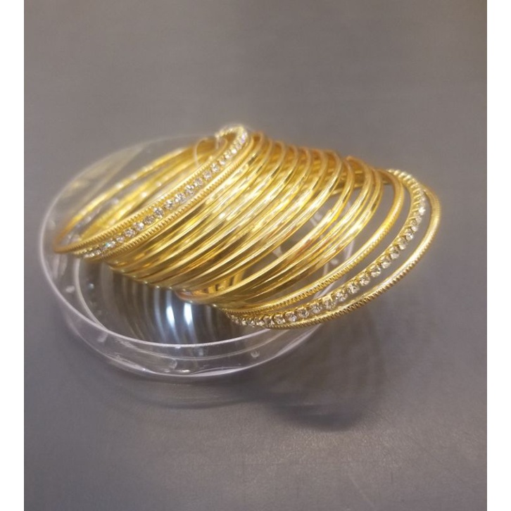 gelang keroncong anak isi 16pcs/gelang pengantin anak/gelang keroncong anak india/gelang anak