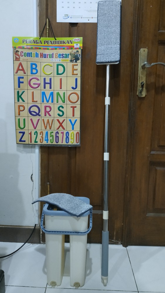 Alat Pel Praktis Ultra Mop Briny Brown Bentuk Persegi Panjang Untuk Perlengkapan Rumah Free 2