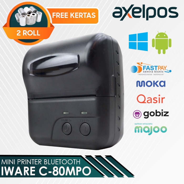 PRINTER BLUETOOTH MINI 80MM IWARE C-80MPO