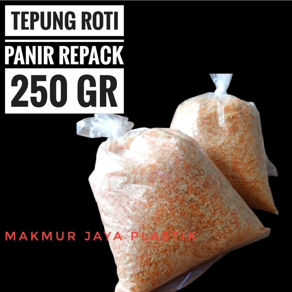 

GPM || Tepung roti tepung panir bread crumb kiloan kemasan 250 gram