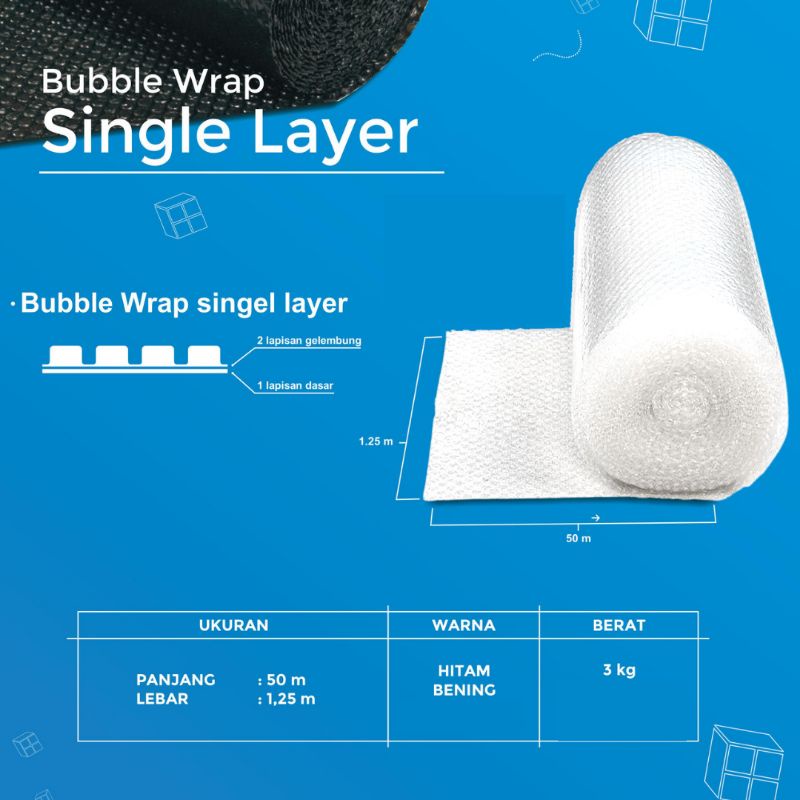 

Bubble Wrap Premium Tebal 1 Roll