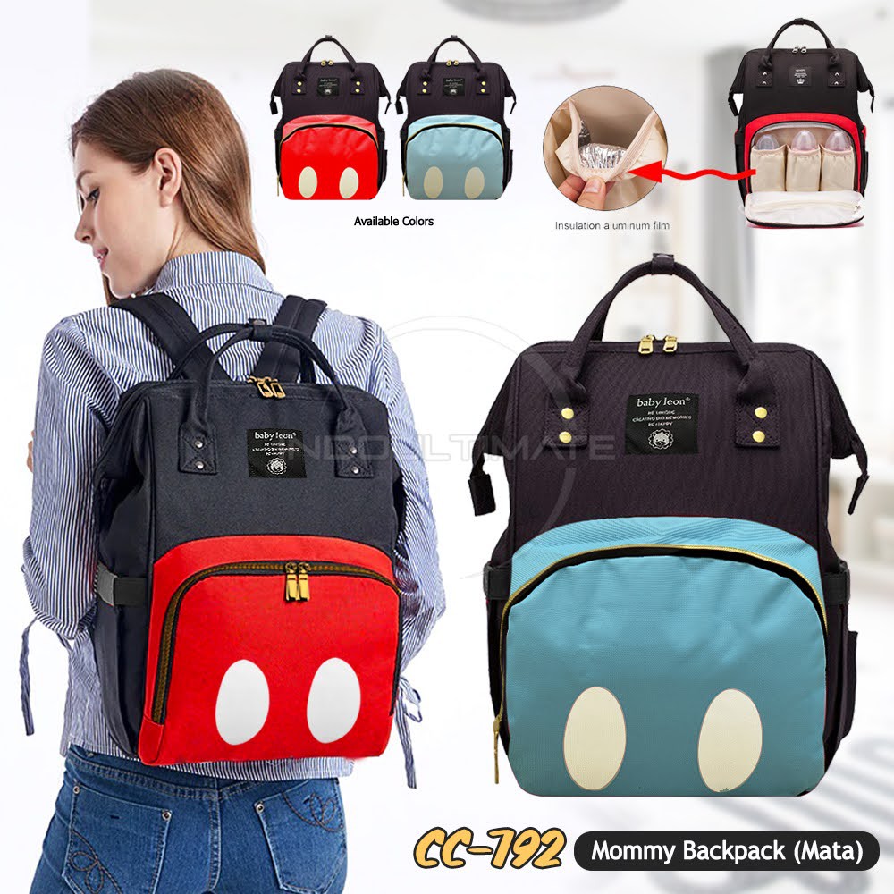 Mommy Bag Tas Bayi Ransel Besar Tas Bayi Baby Kecil Tas Botol Susu CC-792 / CC-793