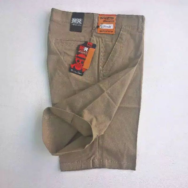 Celana Pendek Pria Chino Distro Size 27-38