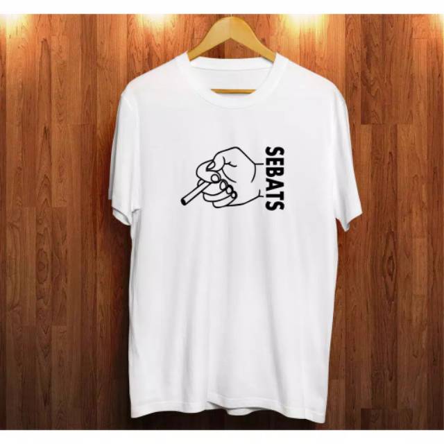 murah!!! Kaos distro sebats bahan combed 30s