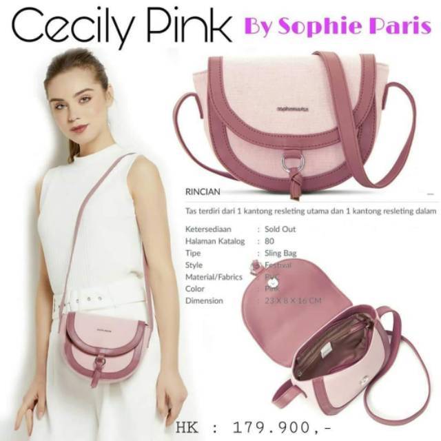 Cecily pink sophie paris