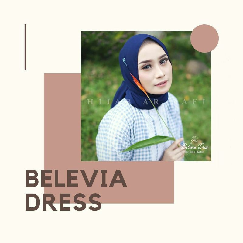 Ar Rafi Belevia Dress [Gamis Belevia - Gamis Ar Rafi Terbaru]