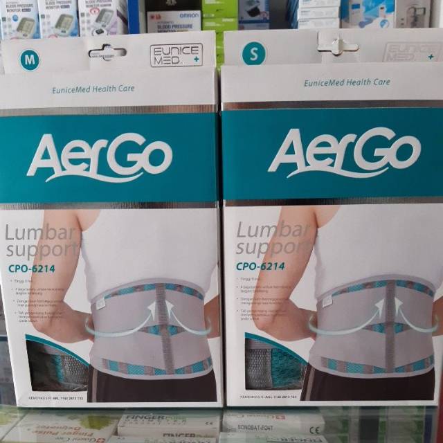 Lumbar Support Aergo CPO-6214 / Korset / Lumbar Support / Korset Tulang Belakang / Aergo