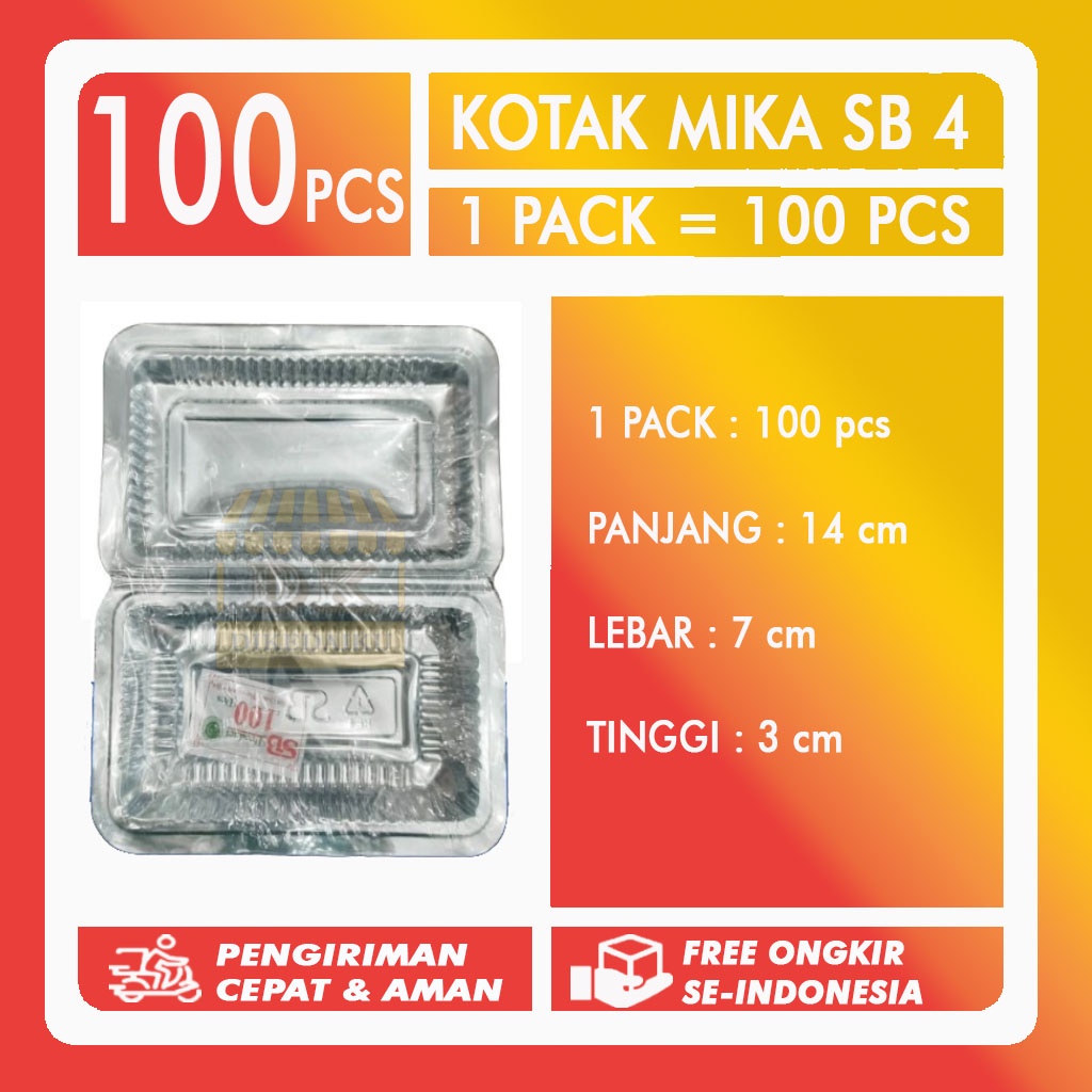 Jual Kotak Makanan Mika Sb Ukuran Sb Kotak Kue Mika Kotak Mika