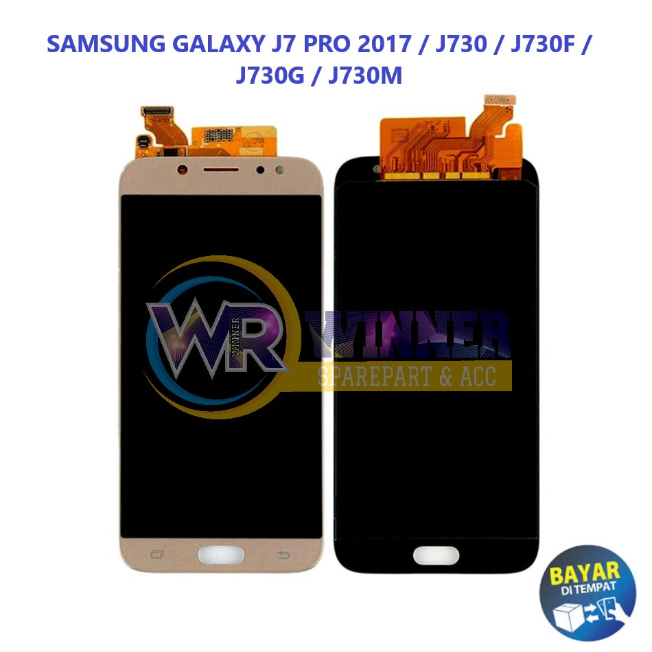 LCD SAMSUNG GALAXY J7 PRO 2017 / J730 / J730F / J730G / J730M FULLSET + TOUCHSCREEN | COOL SPAREPART