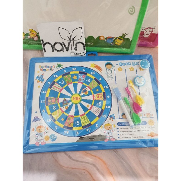 PAPAN TULIS  WHITEBOARD ada Magnet dan DART-2