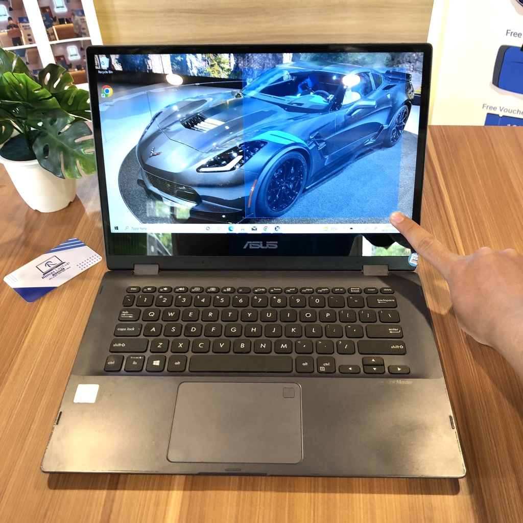 ASUS VIVOBOOK FLIP 2in1 i3-7 Ram 4/128 SSD Touchscreen Second Bekas