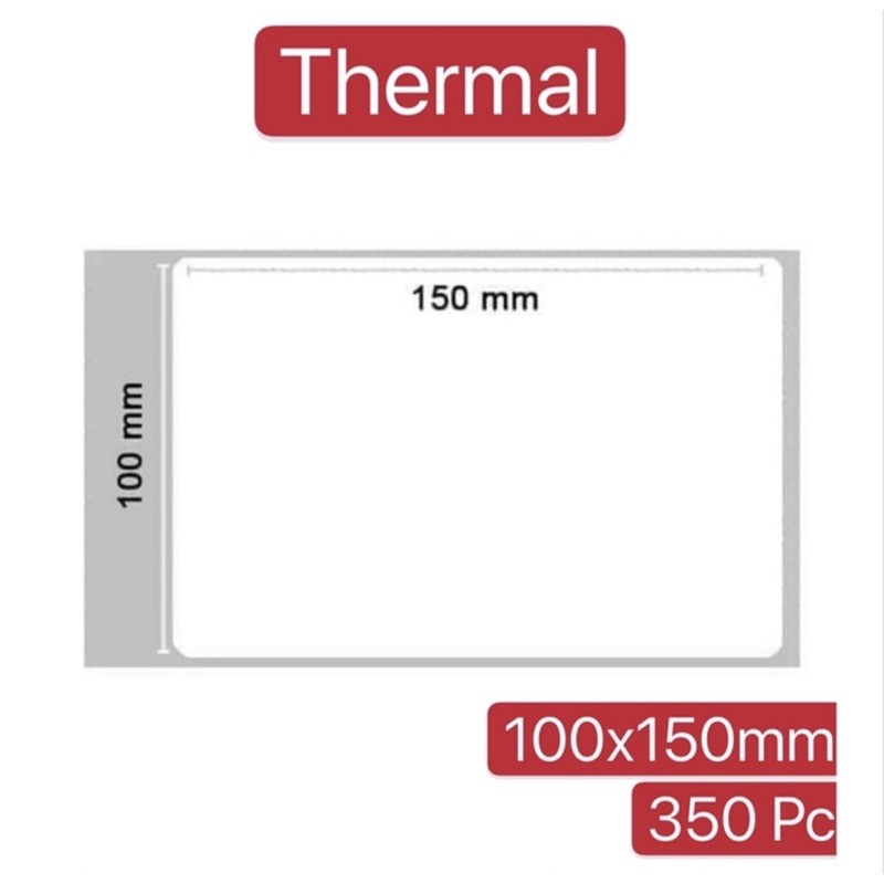 

restock LABEL BARCODE 100 X 150 mm KERTAS STICKER DIRECT THERMAL 100x150
