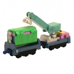 TOMY - CHUGGINGTON - DIE CAST - IRVING'S RUBBISH & RECYCLING CARS