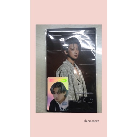 hologram photocard chanyeol exo md dftf booked