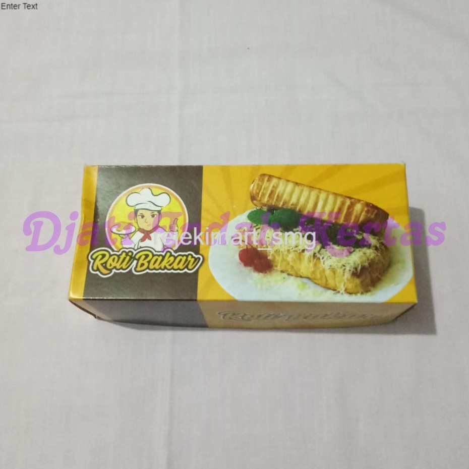 

PROMO !!! Dus Kemasan Roti Bakar / Kardus Roti Bakar Uk. 19.5 x 8.5 x 6.8 / 100pcs